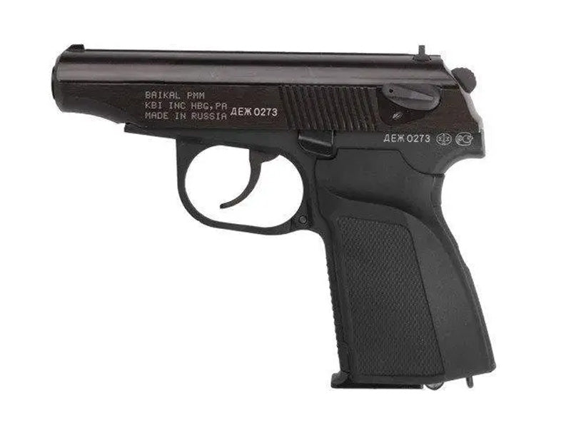WE-Tech] Makarov GBB Pistol w/Silencer w/Marking [BLK] – SIXmm (6mm)