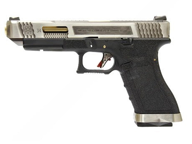 WE-Tech] T3 G34 GBB Pistol [SV/GD/BK] – SIXmm (6mm)