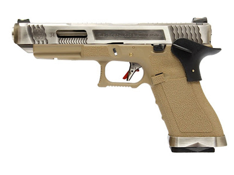 WE-Tech] T8 G34 GBB Pistol [SV/SV/TAN] – SIXmm (6mm)