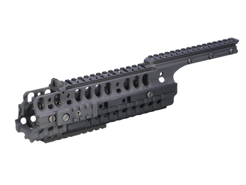 ARES M4-SIR HANDGUARD LONG ブラック ARES] ARMS Style #58M Mid-Length SIR Handguard[For Tokyo Marui M4