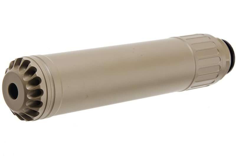 Crusader] VFC M110A1 Silencer with 14mm CCW Flash Hider [Tan