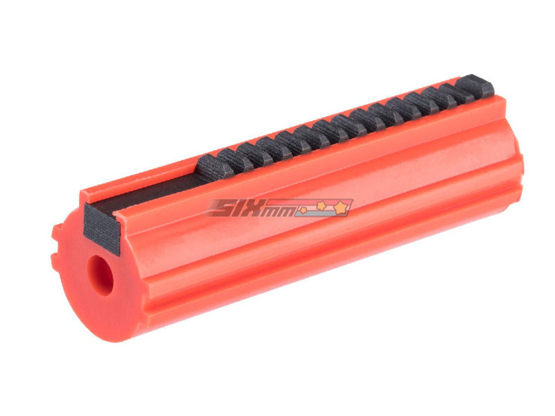 [SHS] 15 Full Steel Teeth Airsoft Piston [For Systema M4 PTW Series][Orange]