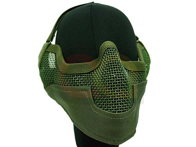 STALKER Mask Face Protection Black Mesh Mask Half Face Mesh Mask