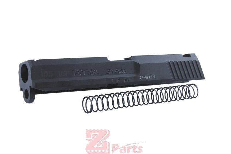 Z-Parts] CNC Steel Slide[For KSC USP Tactical GBB Pistol][BLK