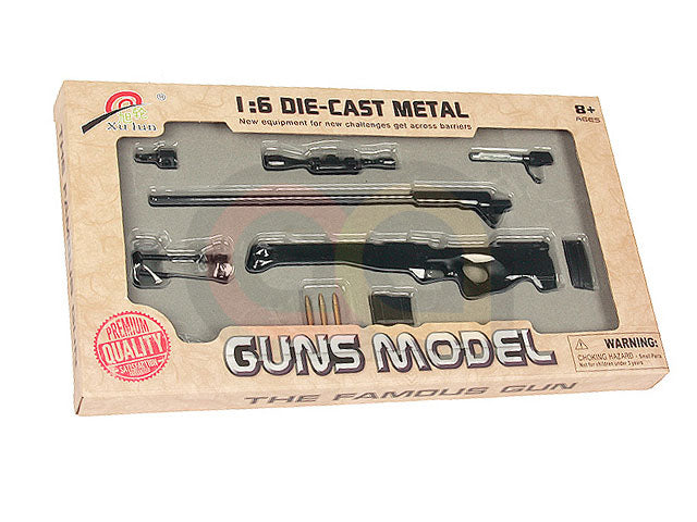 1/6 REVOLVER PISTOL GUN Metal Weapon Model