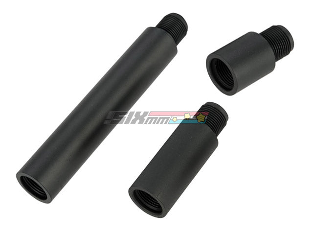 APS] M4 CQBR Outer Barrel Extension Set[-14mm CCW][35mm/55mm/110mm