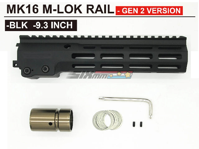 ANGRY GUN MK16 M-Lok Rail 9.3インチ DDC Angry Gun] MK16 URGI M-LOK RAIL 9.3 INCH[Ver. 2][BLK] – SIXmm (6mm)