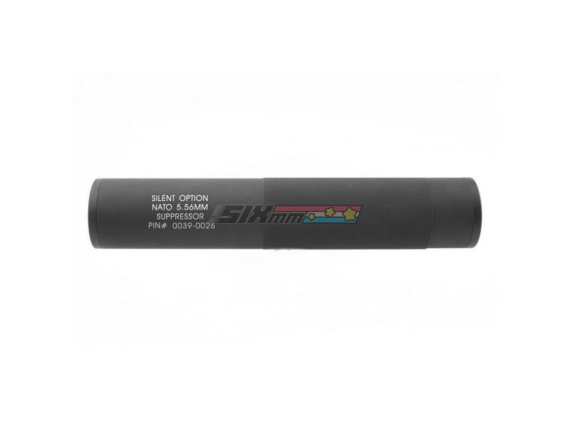 [CYMA] 195mm Silent Option Silencer Black 14mm CW & CCW