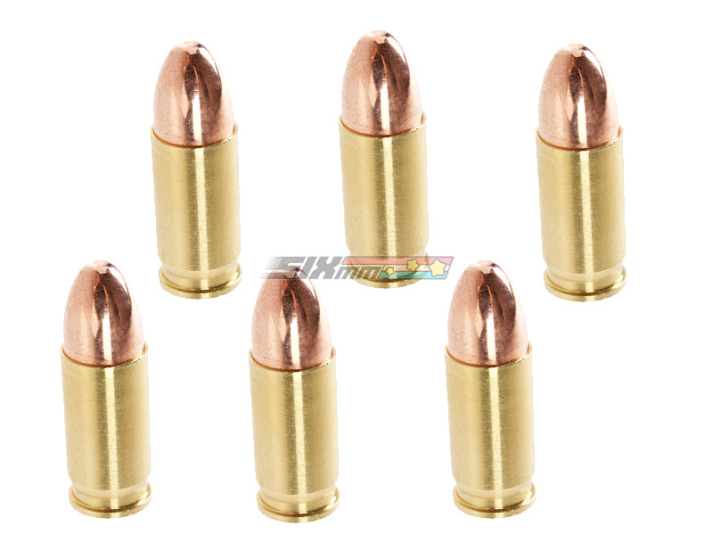 MadDog] 9mm Dummy Bullet [6pcs / Set] – SIXmm (6mm)