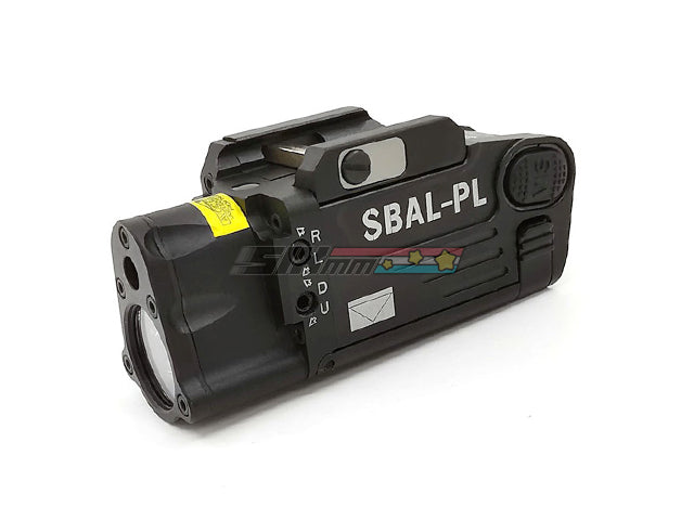 [Sotac] SBAL-PL Tactical Flashlight [Red Laser/ LED Light][BLK]