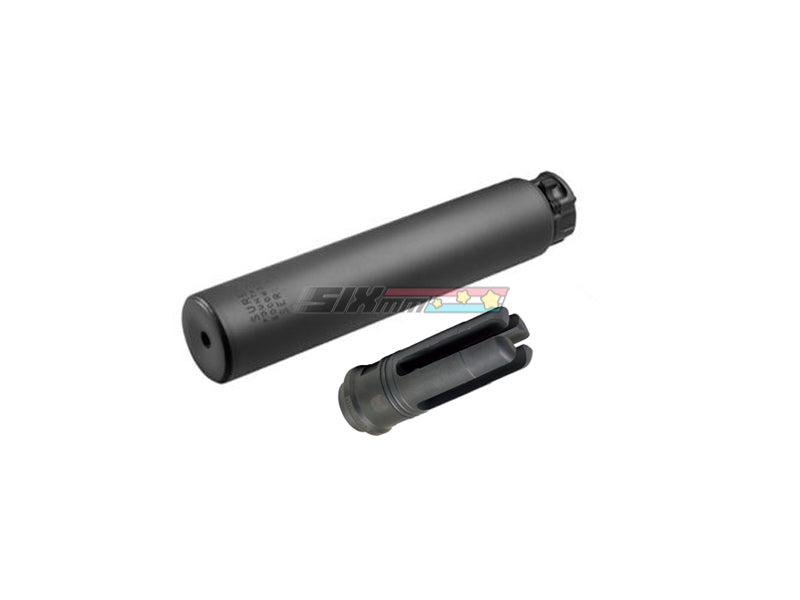 [MadDog]Dummy Silencer Flash Hider [BLK]