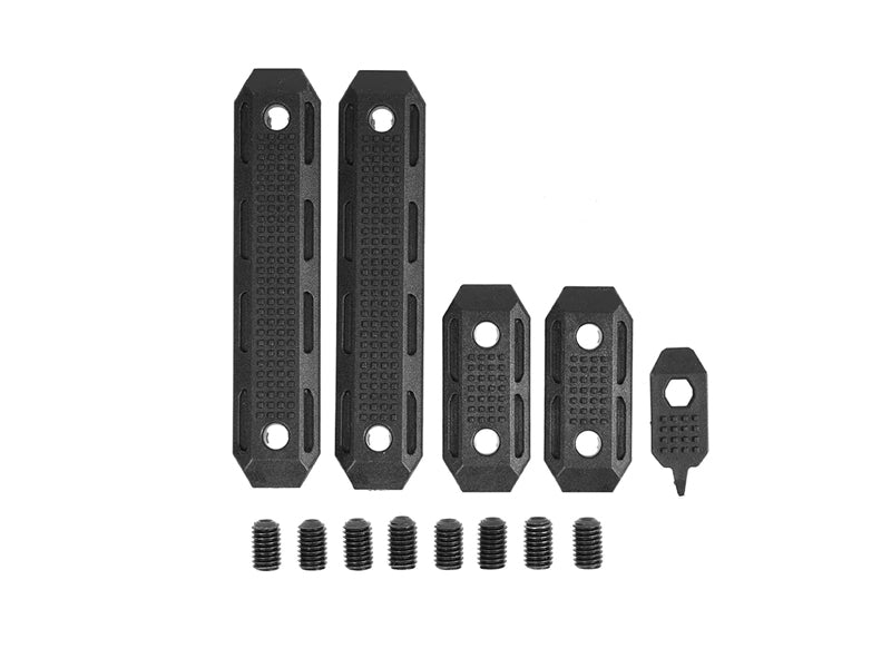 [PTS] EP Series M-Lok Rail Cover Set [BLK]
