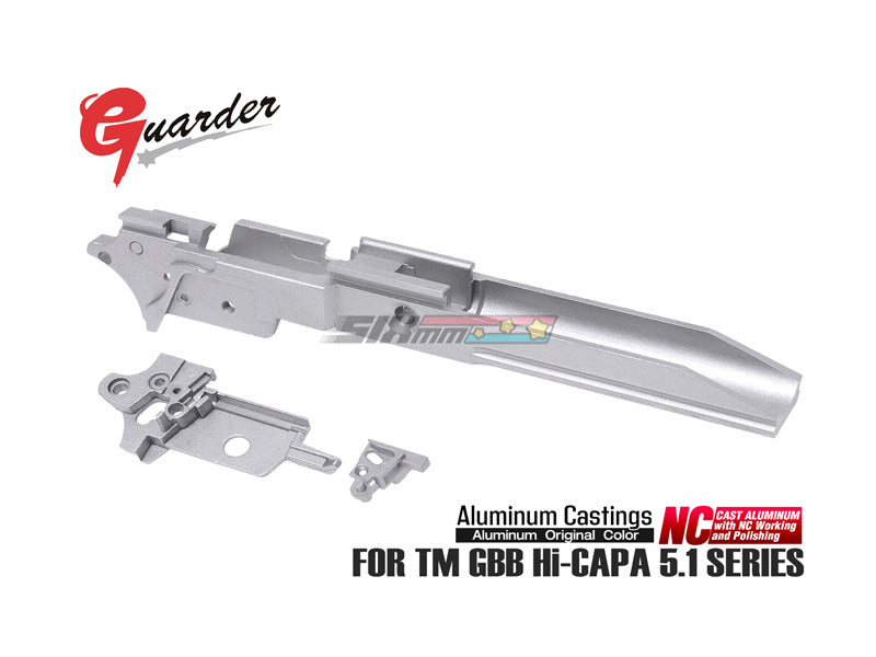 [Guarder] Aluminum Frame [For MARUI HI-CAPA 5.1][GD Type][NO Marking][Alum. Original]