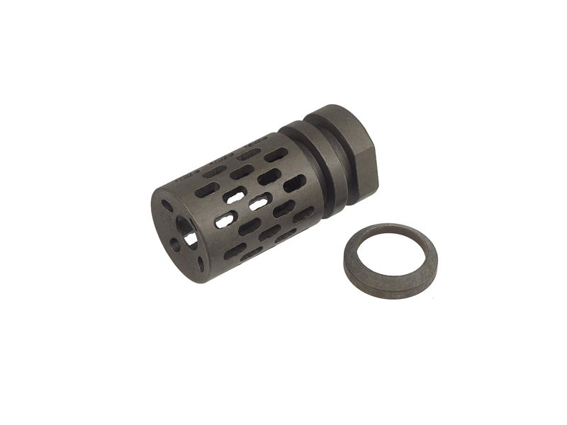 [5KU] BattleComp 1.0 Airsoft Flash Hider [For 14mm- Series]