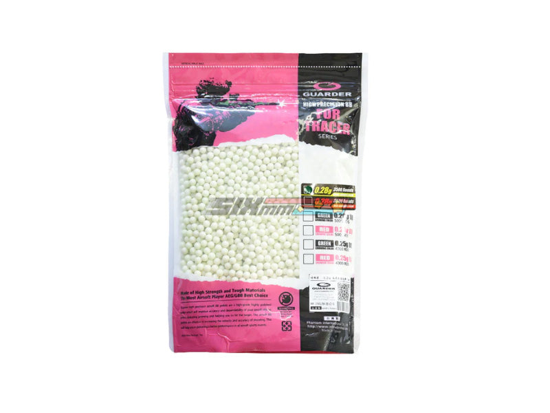 [Guarder] High Precision Made 0.28g Green Glowing BB Pellets [3500 rds/Bag][Green]