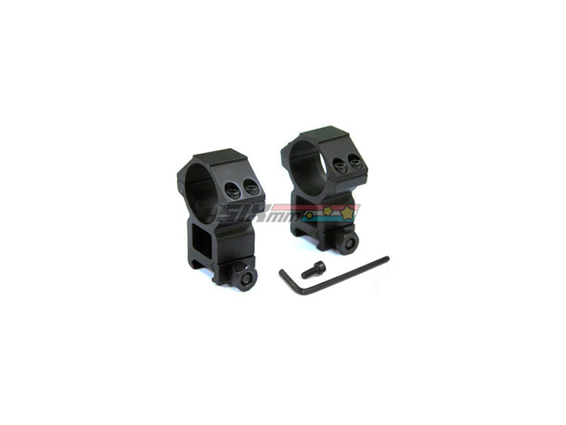 [Guarder] ACCUSHOT Premium 30mm Scope Rings[Deluxe High] – SIXmm (6mm)