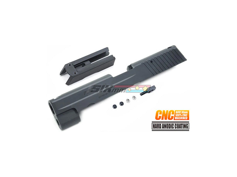 [Guarder] Aluminum CNC Slide Set [For MARUI P226/E2][Early Ver. Marking][BLK]
