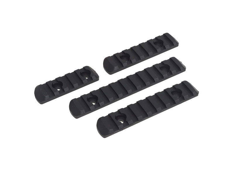 [Double Bell] M-Lok Enhanced Polymer 20mm Rail Section Set[BLK]