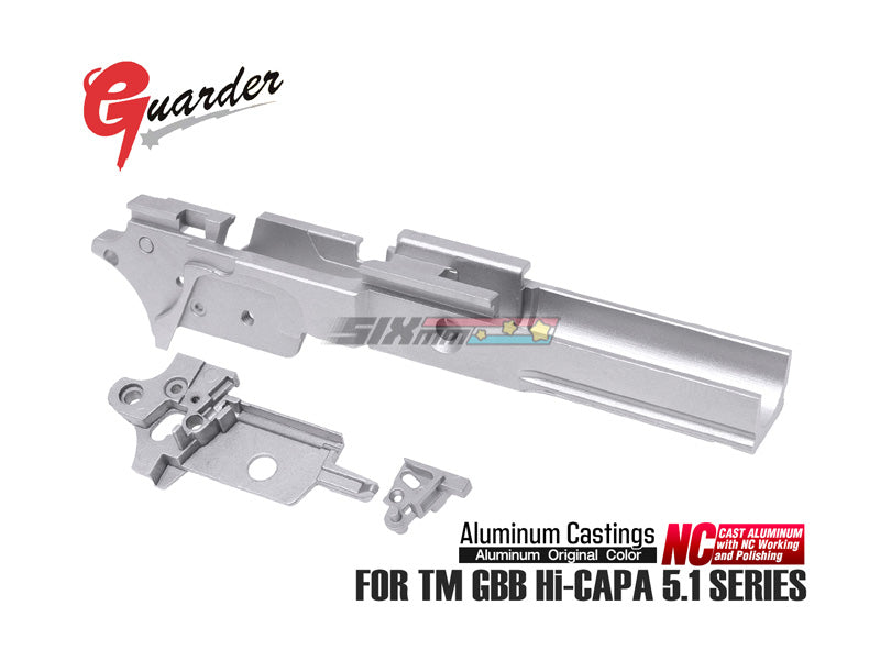 [Guarder] Aluminum Frame [For MARUI HI-CAPA 5.1][Standard][NO Marking][Alum. Original]
