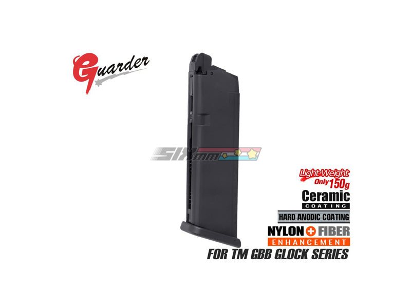 [Guarder] Light Weight Aluminum Magazine [For MARUI G17][BLK]