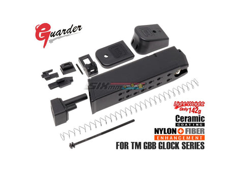 [Guarder] Light-Weight Magazine Kit [For MARUI G17/18C/19/22/26/34][9mm Marking][BLK]