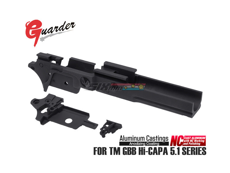 [Guarder] Aluminum Frame [For MARUI HI-CAPA 5.1][Standard][INFINITY][BLK]
