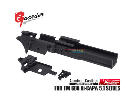 [Guarder] Aluminum Frame [For MARUI HI-CAPA 5.1][Standard][INFINITY][BLK]