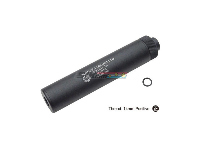 [Guarder] AAC Compact Pistol Silencer [14mm CW+]