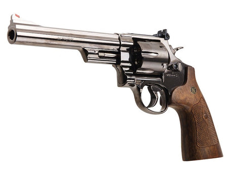 [Umarex] S&W M29 Airsoft Revolver CO2 6.5 inch[6mm Version][By WinGun][Brown Grip Titanium Black]