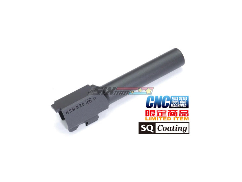 [Guarder] CNC Stainless Outer Barrel [For KJ G23][B Type][BLK]