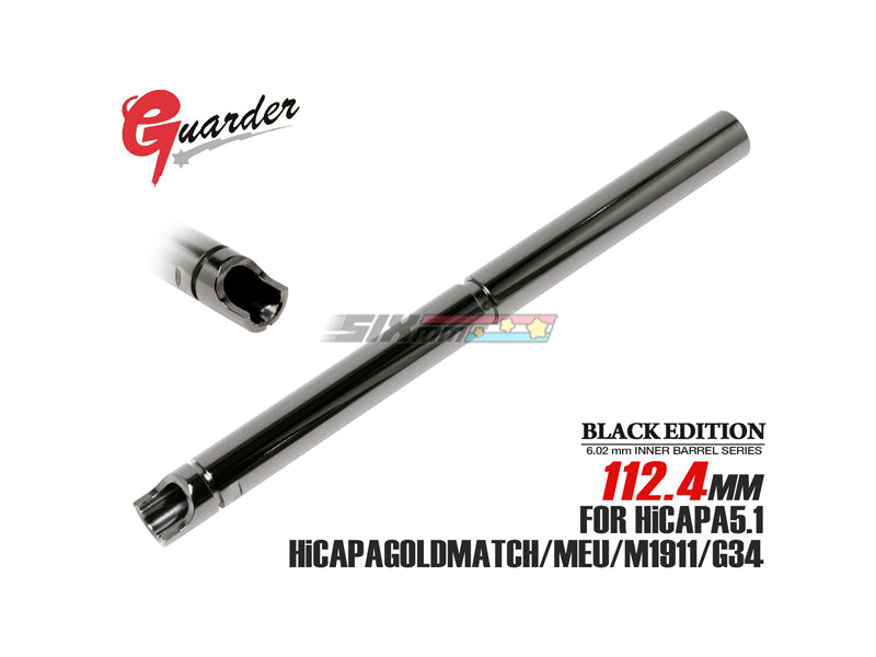 [Guarder] 6.02 Inner Barrel [For Marui HiCapa 5.1/1911/MEU][112.4mm