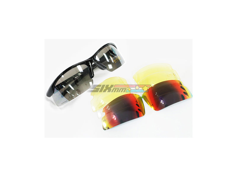 [Guarder] C6 Polycarbonate Sport Glasses [BLK]