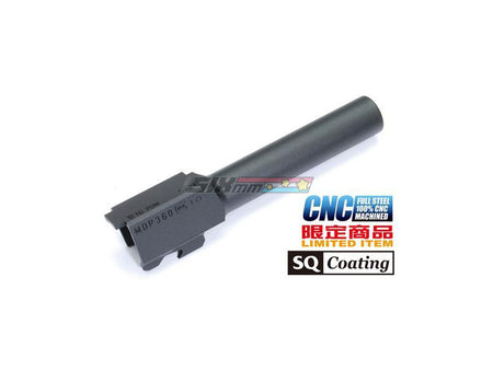 [Guarder] CNC Stainless Outer Barrel [For KJ G19][A Type][BLK]