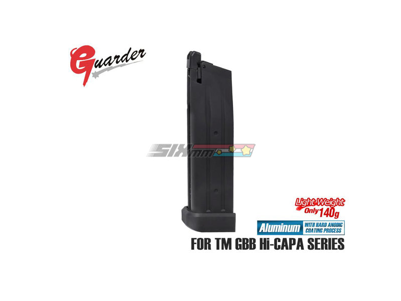 [Guarder] Light Weight Aluminum Magazine [For MARUI HI-CAPA 5.1][BLK]