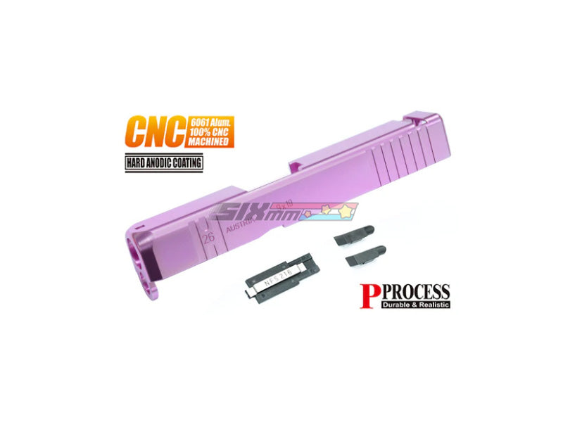 [Guarder] Aluminum CNC Slide [For MARUI G26 Gen3][Standard][PINK]