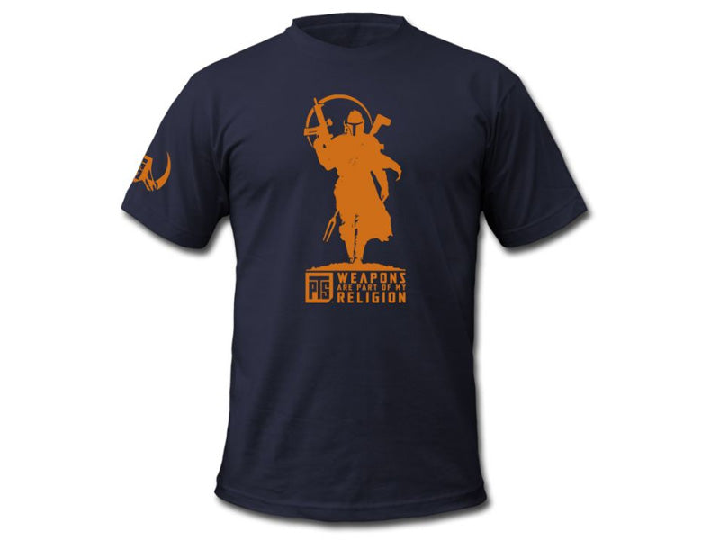 [PTS] T-Shirt EPM1 Mandalorian [Navy Blue][Size: S]