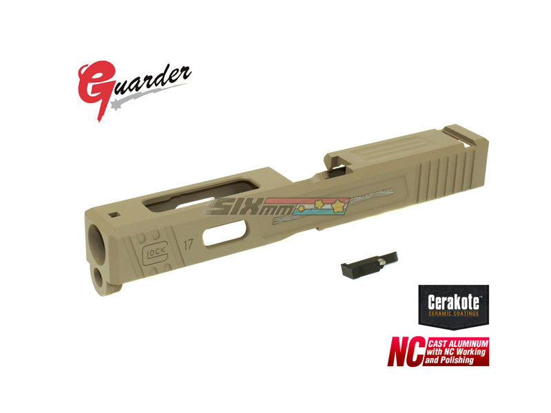 [Guarder] Custom Aluminum Slide [For G17][S Marking][Cerakote FDE]