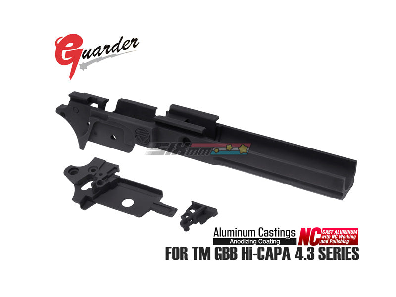 [Guarder] Aluminum Frame [For MARUI HI-CAPA 4.3][4.3 Type][SV][BLK]