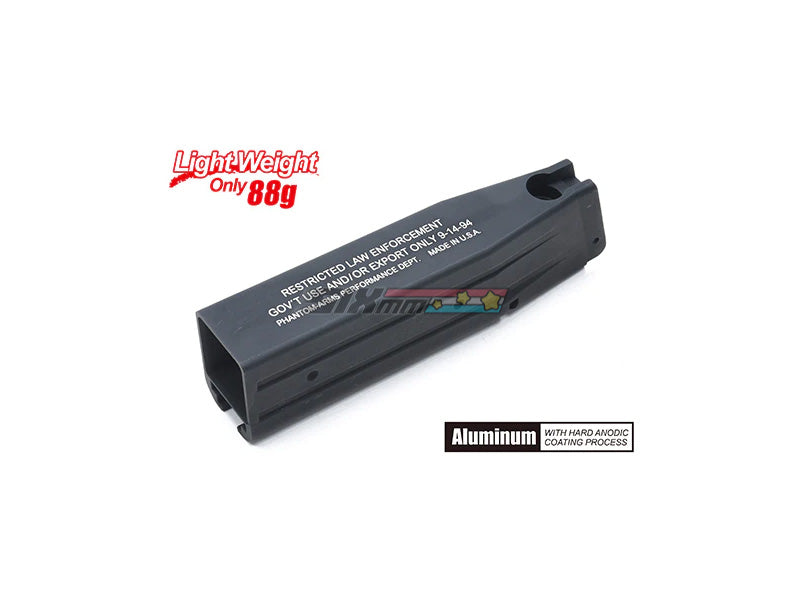 [Guarder] Aluminum Magazine Case [For MARUI HI-CAPA 5.1][Phantom][BLK]