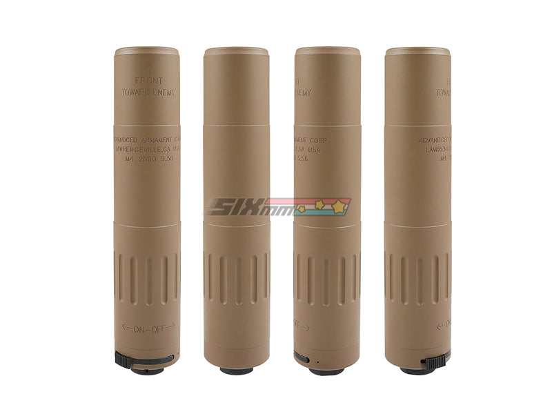 [Airsoft Artisan] M4 2000 STYLE silencer with Flash Hider [DE]