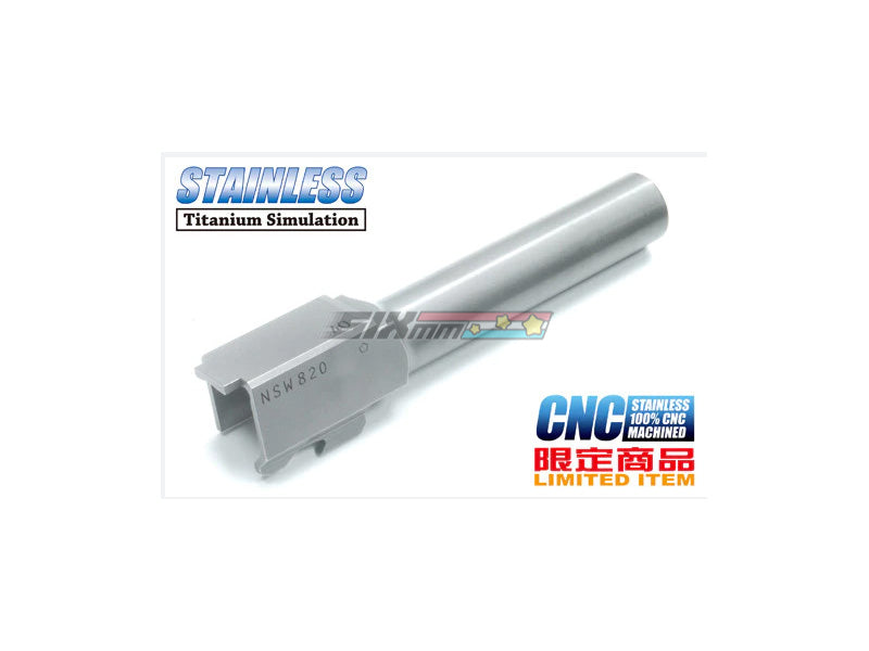 [Guarder] CNC Stainless Outer Barrel [For KJ G23][B Type][SV]