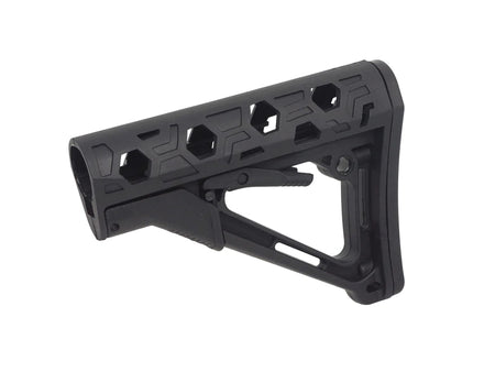 [Double Bell] Compact Type Retractable Stock [For AR / M4 Series][BLK]