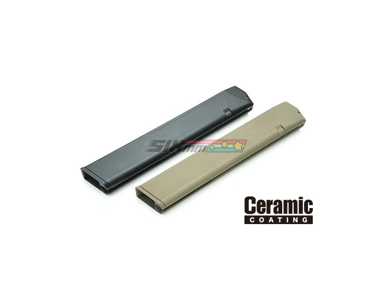 [Guarder] Aluminum Magazine Case [For MARUI G17/18C/22/34][Extended][BLK]