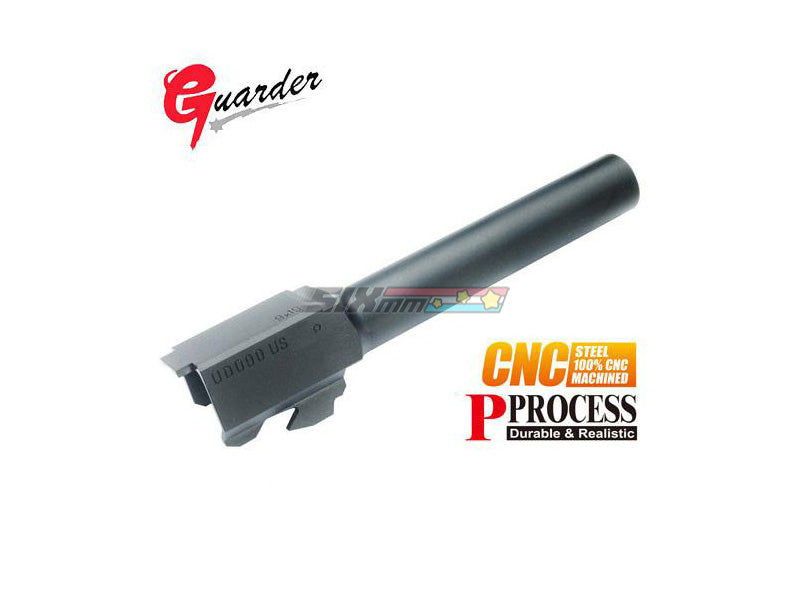 [Guarder] CNC Steel Outer Barrel [For MARUI G17 Desert Storm]