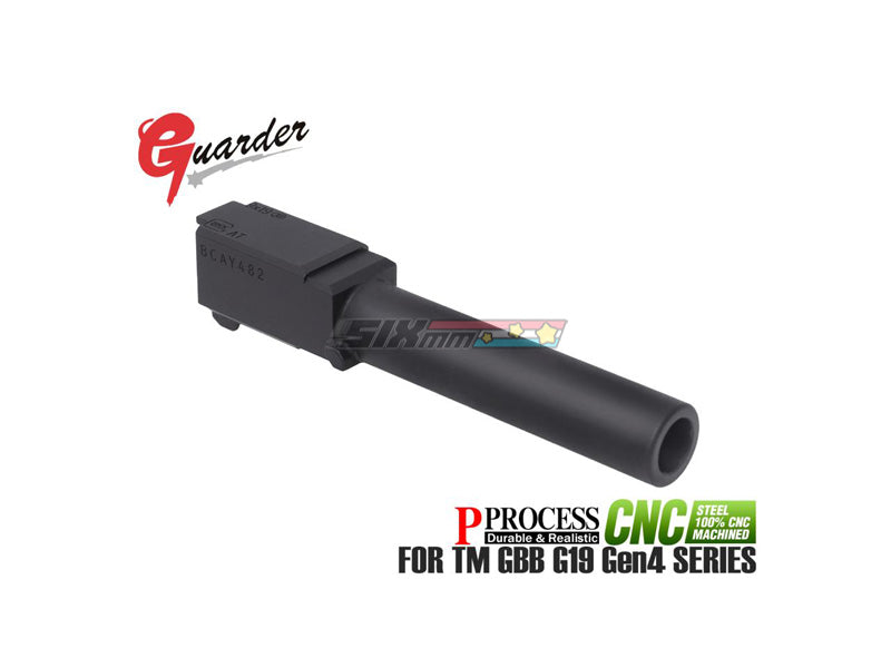 [Guarder] CNC Steel Outer Barrel [For MARUI G19 Gen4][BLK]