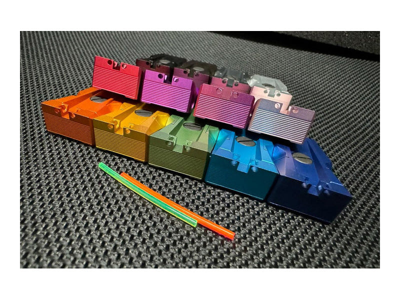 [Dr. Black] 5.1 Aluminum Fiber Rear Sight [SV]