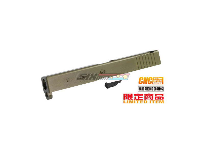 [Guarder] 7075 Aluminum CNC Slide [For MARUI G17][2010 Ver.][TAN]