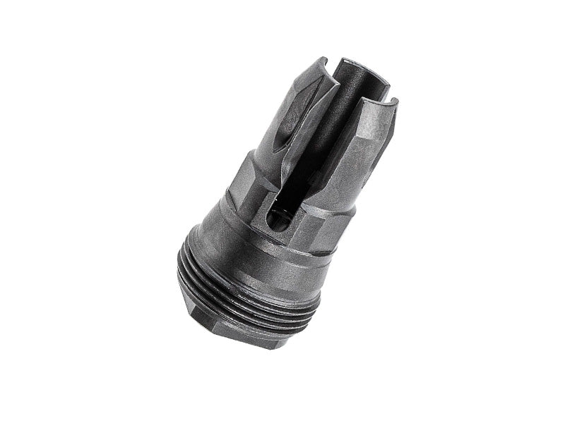 [Airsoft Artisan] 14mm CCW 3 Prong Flash Hider [For SGI-6 Style Sliencer Series]