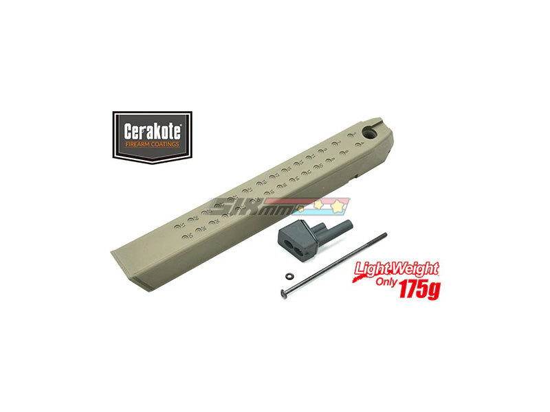 [Guarder] Aluminum Magazine Case [For MARUI G17/18C/22/34][Extended][FDE]