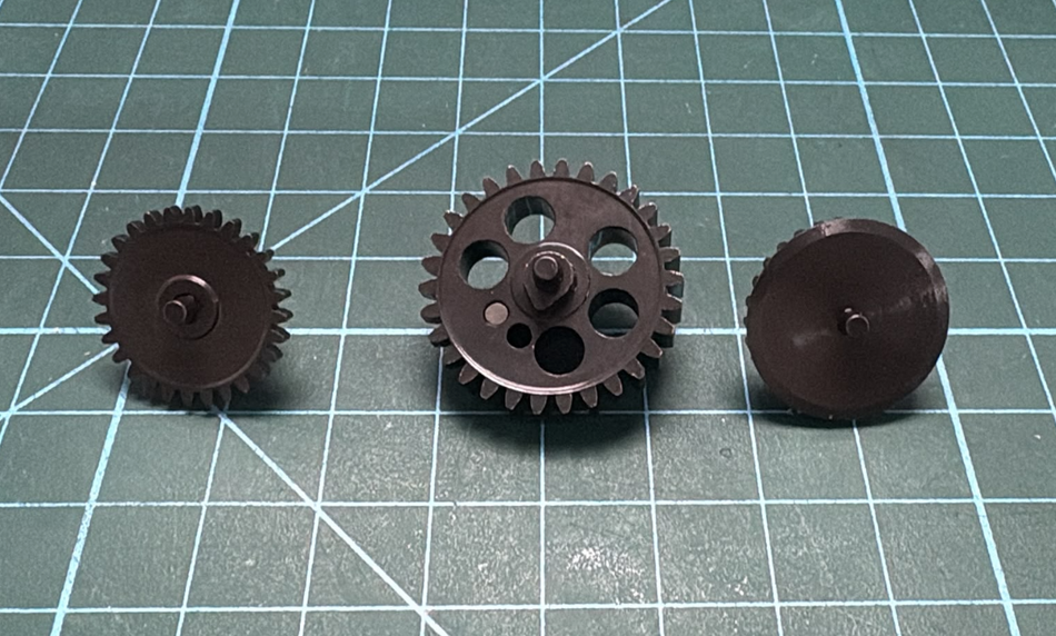 [GG] Full Steel Recoil Shock Standard NGRS Hardening Gear Set[For All Tokyo Marui Next Gen. Series]